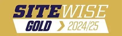 SiteWise Gold 2024/25 accreditation held by Stump Grinding Auckland.